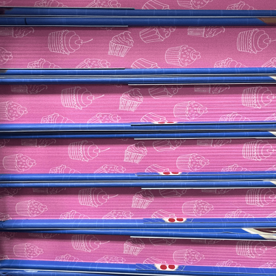 (DAMAGED) SPECIAL EDITION The Baking Games Hardcover with Sprayed Edges (SIGNED) Book Rachel Hanna