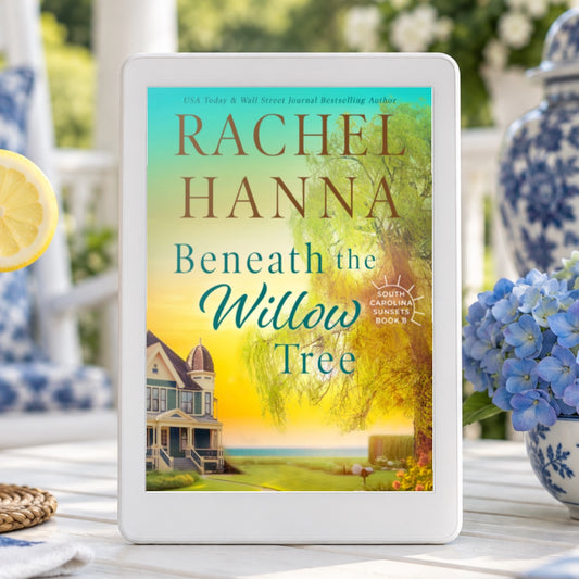 Beneath The Willow Tree eBook on a tablet