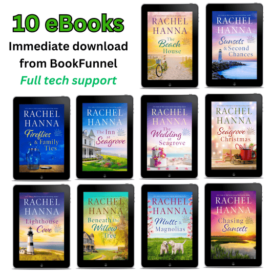 South Carolina Sunsets Books 1-10 EBOOK Bundle DEAL Rachel Hanna