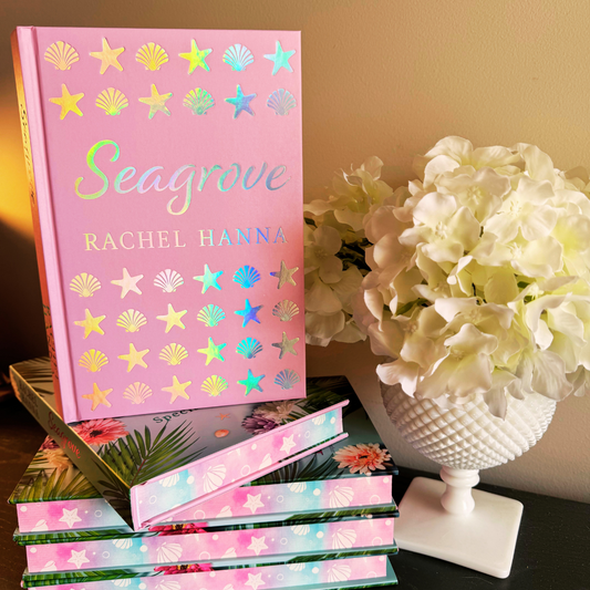 (DAMAGED) Seagrove Special Edition Hardcover (SIGNED) Book Rachel Hanna