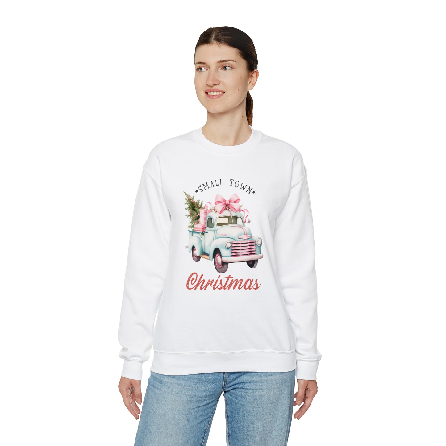 SMALL TOWN CHRISTMAS Unisex Heavy Blend™ Crewneck Sweatshirt