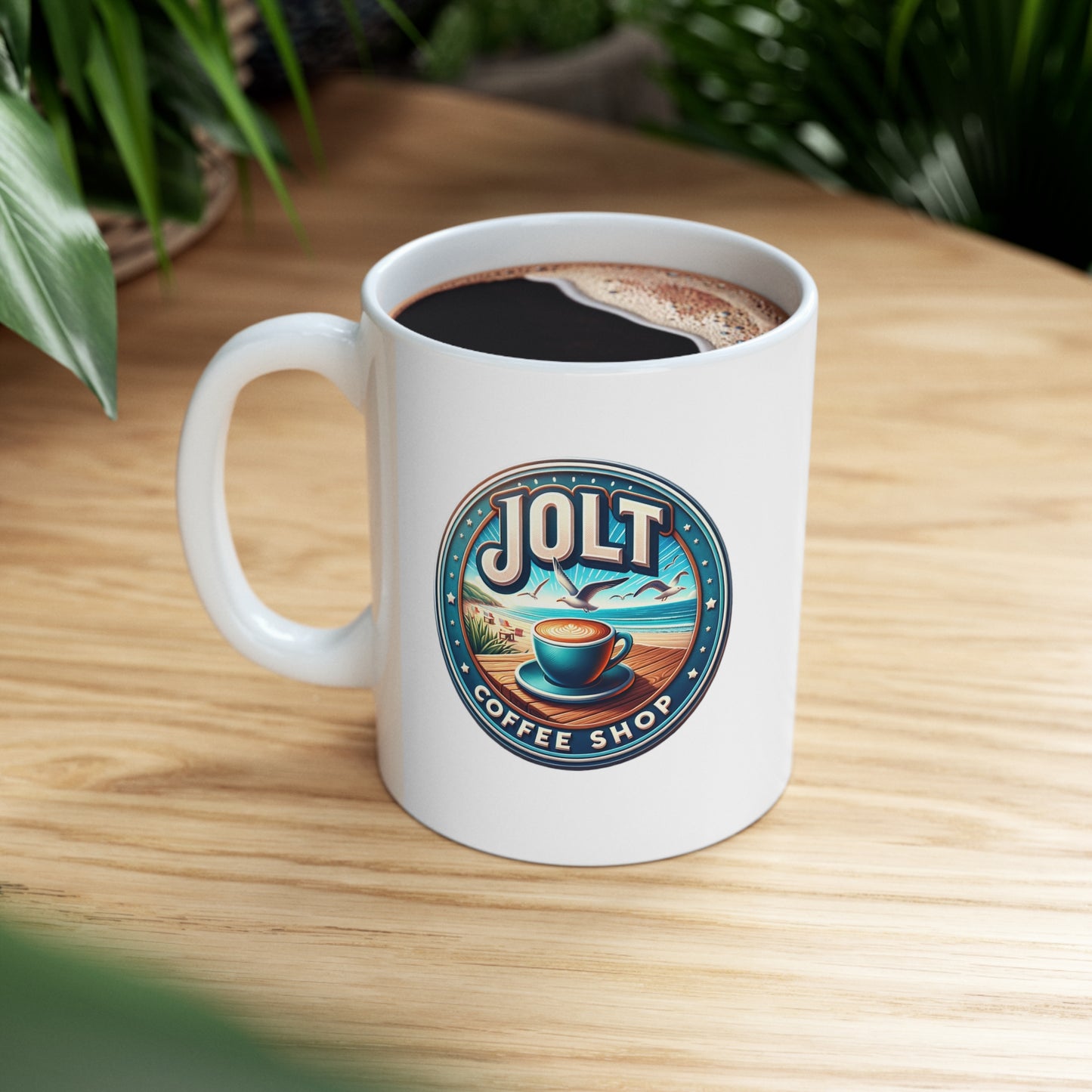 JOLT COFFEE SHOP (January Cove) Ceramic Mug 11oz