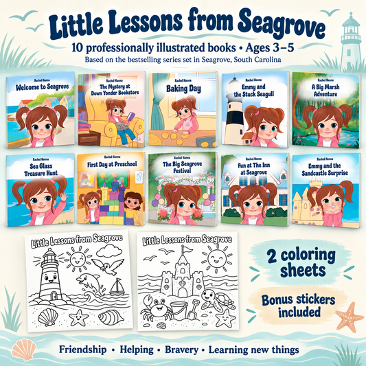 Seagrove Children's Book Collection Book Rachel Hanna