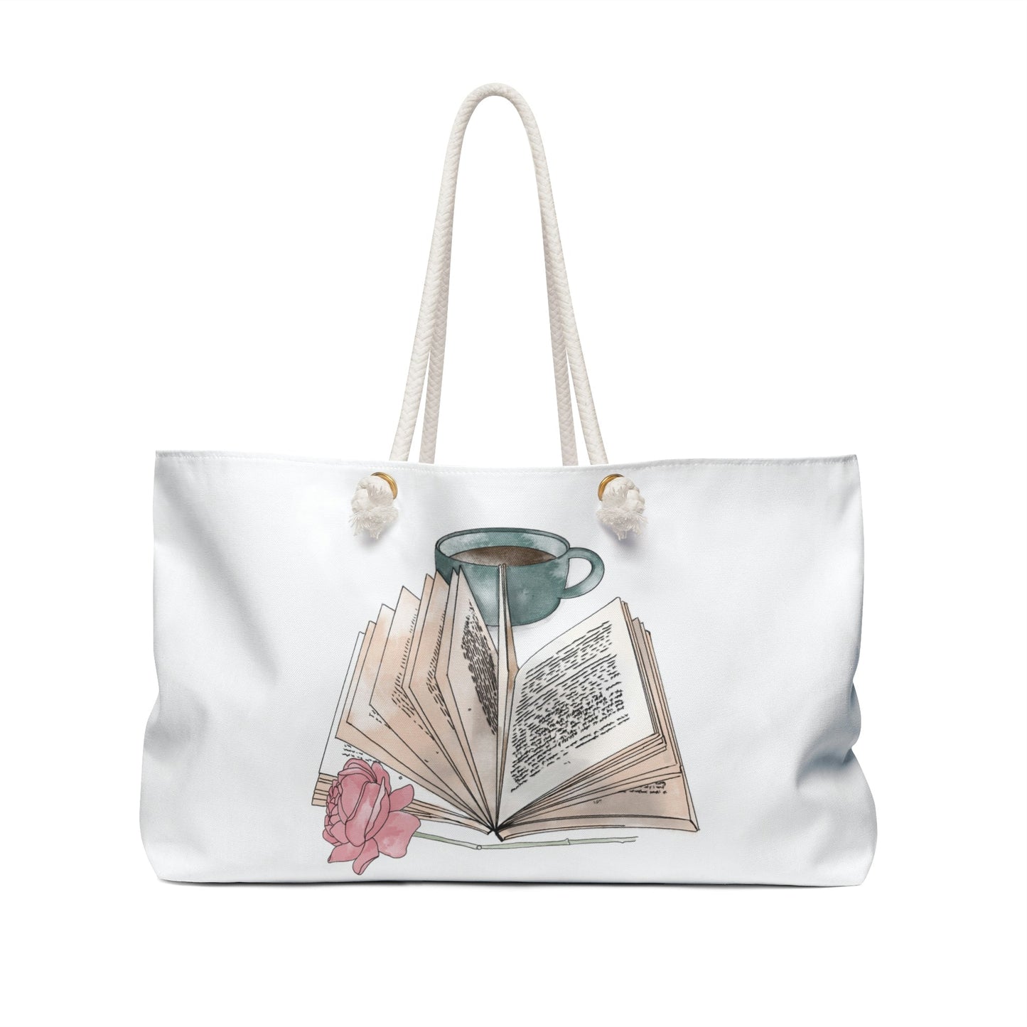 Book & Coffee Weekender Bag - Rachel Hanna