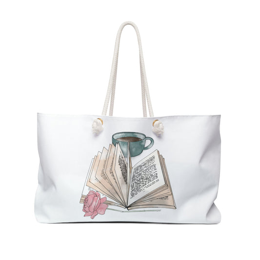 Book & Coffee Weekender Bag - Rachel Hanna