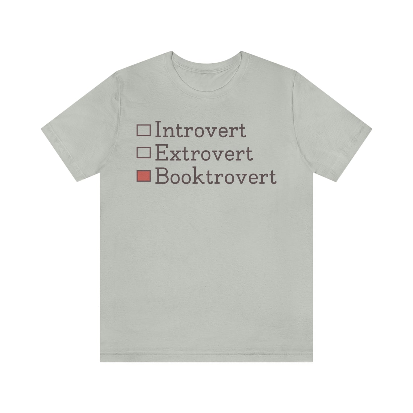 INTROVERT EXTROVERT BOOKTROVERT T-shirt Unisex Jersey Short Sleeve Tee - Rachel Hanna